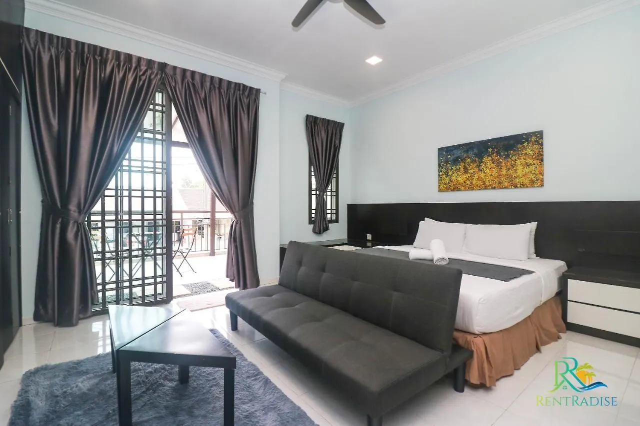 Vila Century Garden Double Storey House Bbq/Mahjong/Pooltable By Uha Johor Bahru