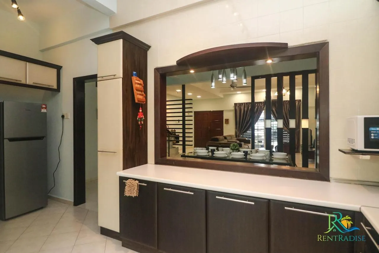 Century Garden Double Storey House Bbq/Mahjong/Pooltable By Uha Johor Bahru 0*,  Malezja